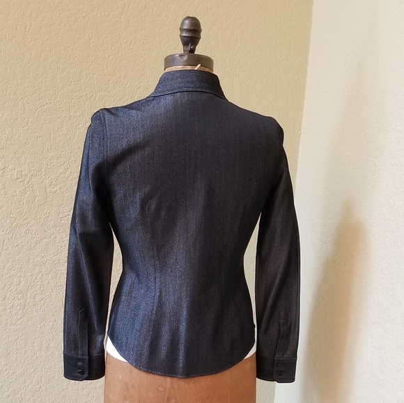 NORDSTROM CLASSIQUES ENTIER SHIRT JACKET SIZE 4 - Picture 4 of 6